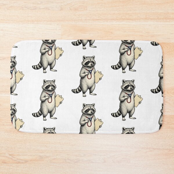 Item preview, Nurse Raccoon designed and sold by Tiffany Roy.