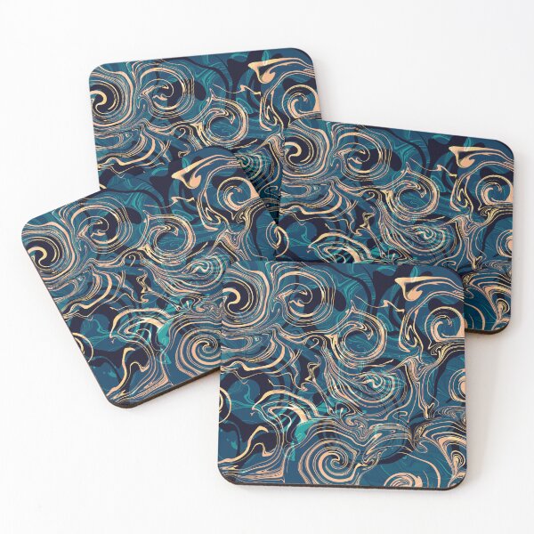 Item preview, marble see and gold reflections designed and sold by becky’s shop.