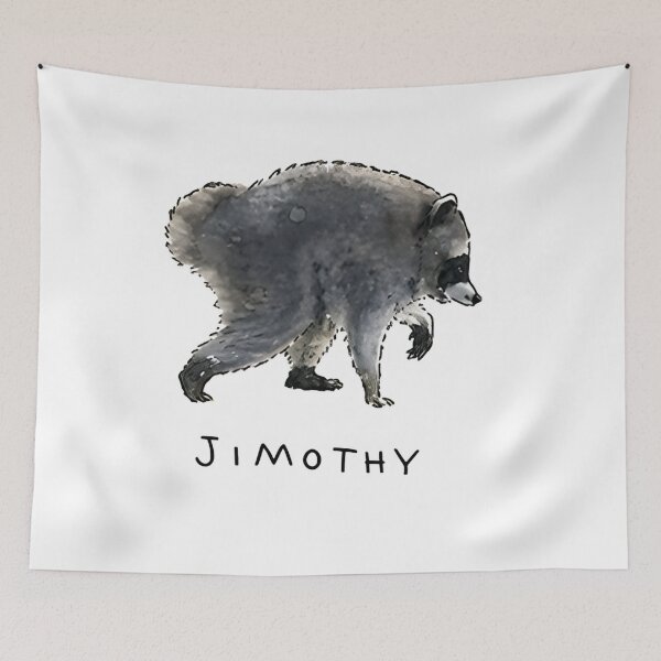 Item preview, Jimothy Raccoon Seattle Short Spine designed and sold by LASTIQUE-dd.