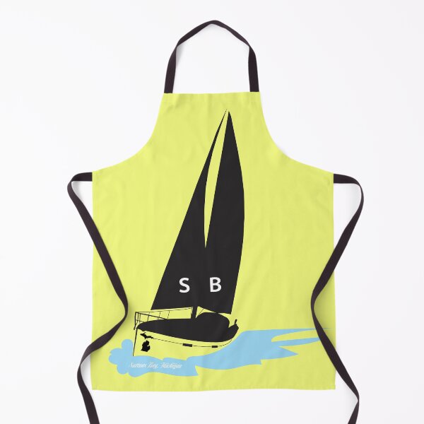 Item preview, Suttons Bay Sailboat | Great Lakes Sailing Artwork designed and sold by FreshWaterWares.