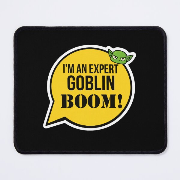 Item preview, Expert Goblin Boom Funny Sticker designed and sold by stevenwoodcock.