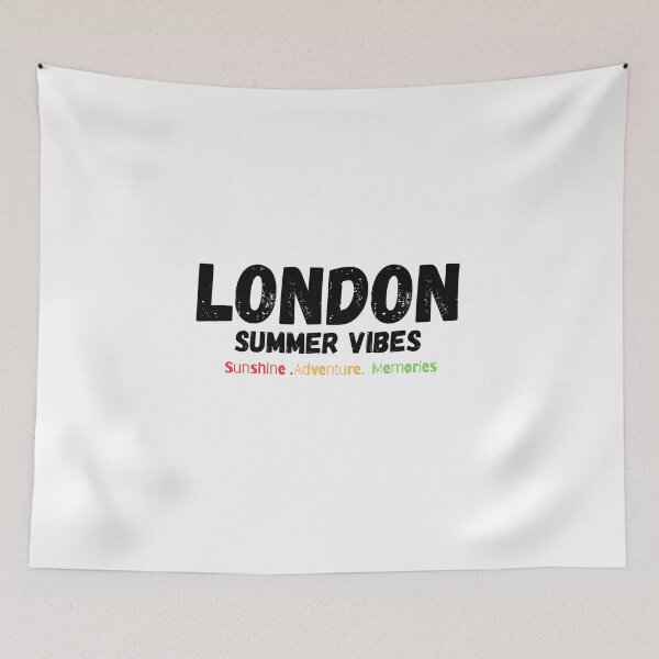 Item preview, London Summer Vibes Sunshine Adventure Travel Tshirt designed and sold by shahrone.