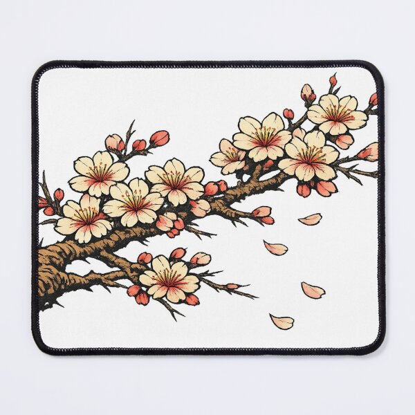 Item preview, ukiyo-e style Sakura, cherry blossoms designed and sold by JpnArts-Sak981.