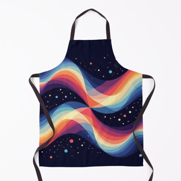Item preview, Rainbow Wave Flow Pattern designed and sold by Harmonic_Layers.