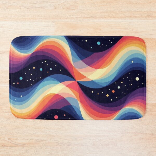 Item preview, Rainbow Wave Flow Pattern designed and sold by Harmonic_Layers.