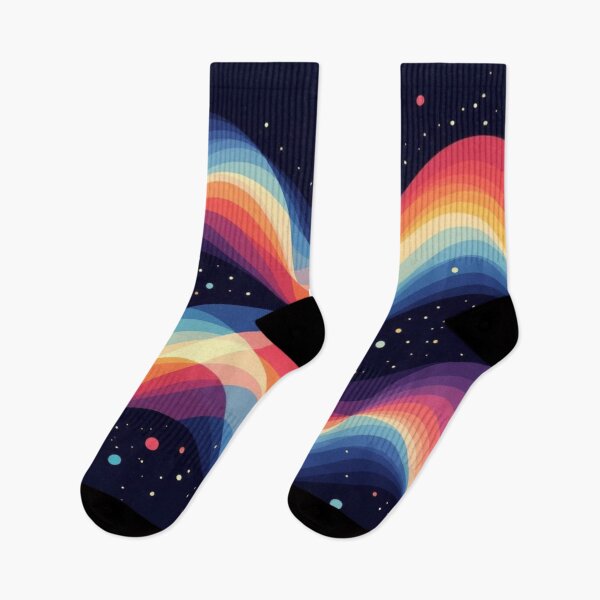 Item preview, Rainbow Wave Flow Pattern designed and sold by Harmonic_Layers.