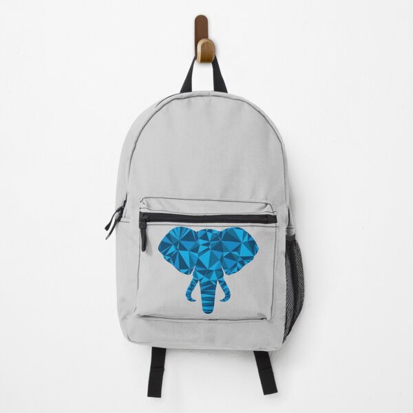 Item preview, Geometric Elephant Head | Cubist Low Poly Art designed and sold by MammothArt.