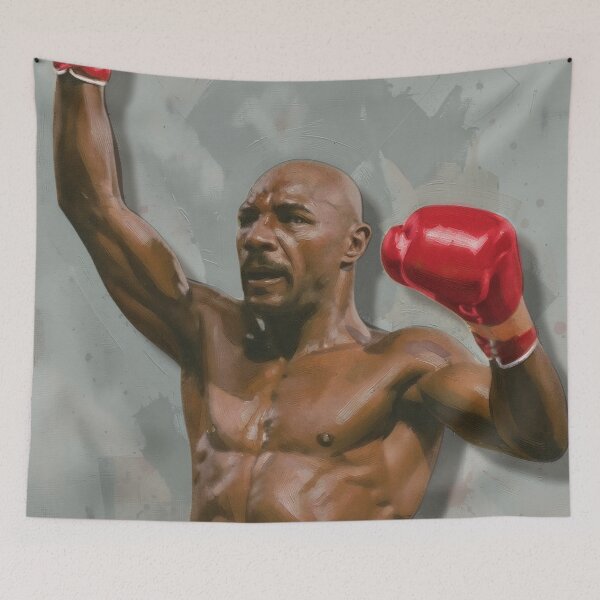 Item preview, Marvin Marvelous Hagler boxing legends boxing the ring sport designed and sold by MoodiArtist.