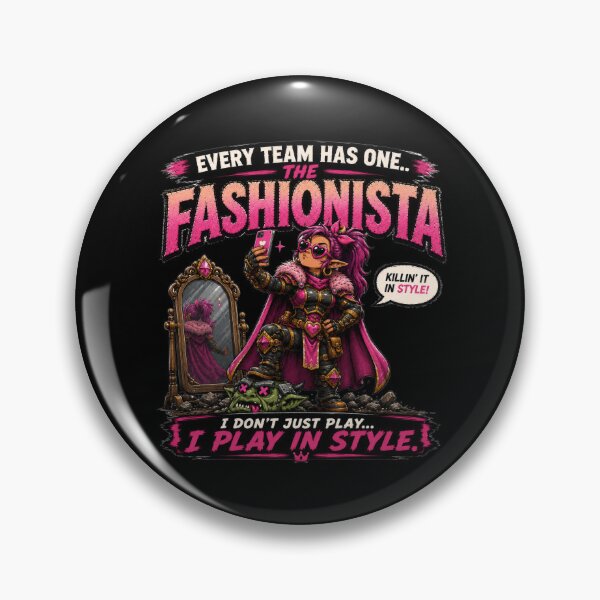 Item preview, Every Team Has One – The Fashionista | Funny Gamer RPG Co-Op T-Shirt designed and sold by AmaJoy Designs .