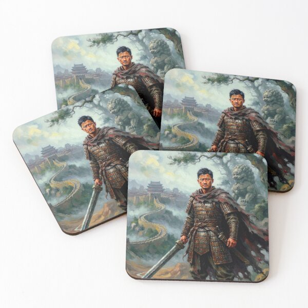 Item preview, Blades of the Guardians Fine Art Tribute designed and sold by Art's Diner.