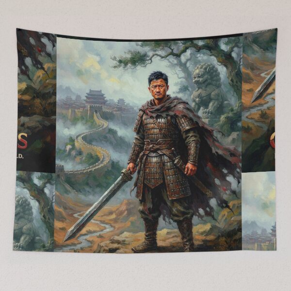 Item preview, Blades of the Guardians Fine Art Tribute designed and sold by Art's Diner.