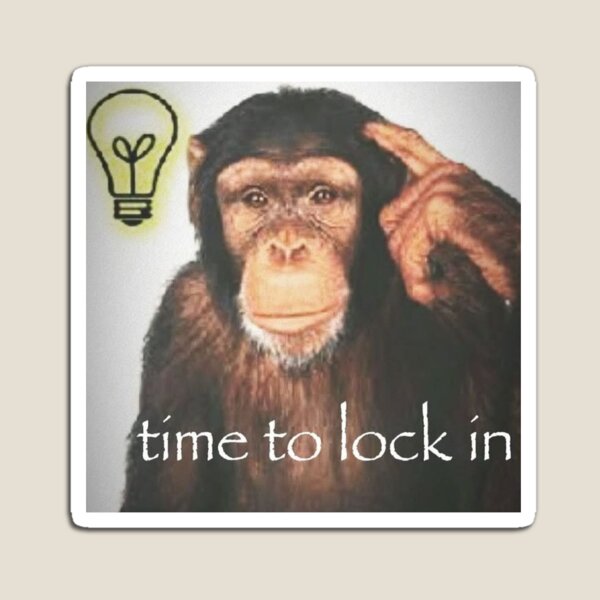 Item preview, Time to Lock In Meme designed and sold by Griad482.
