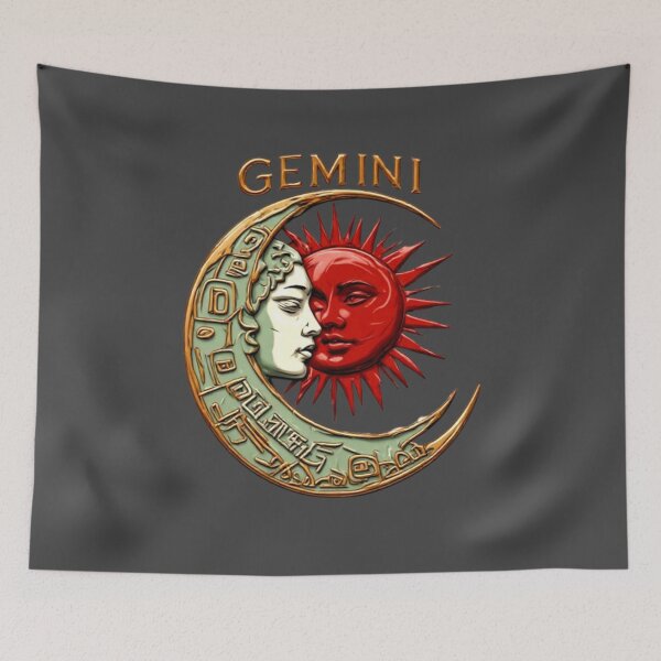 Item preview, Gemini Zodiac Celestial Seal | Elysium Echoes Icon designed and sold by Shift-Bloom.