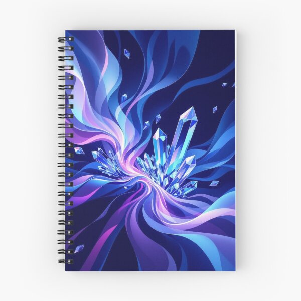 Item preview, Blue Crystal Flow Burst designed and sold by Harmonic_Layers.