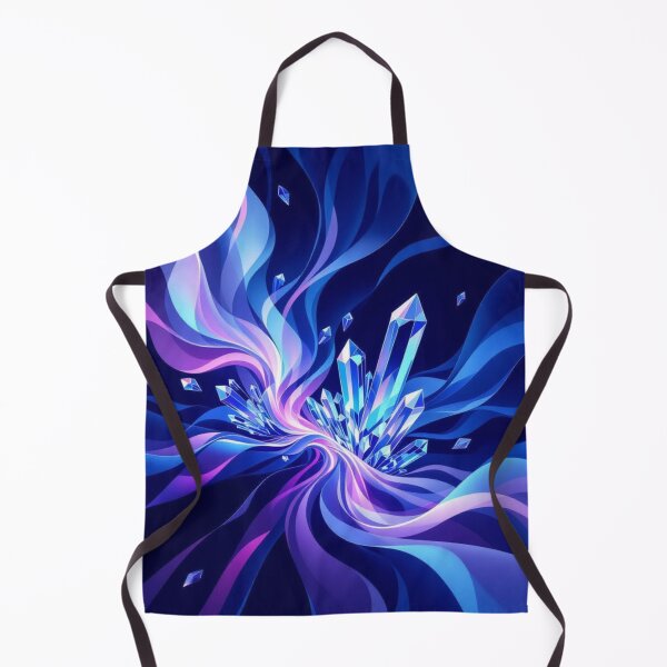 Item preview, Blue Crystal Flow Burst designed and sold by Harmonic_Layers.