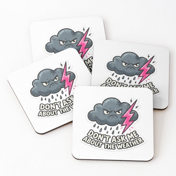 Item preview, Angry Storm Cloud Dont Ask Me About Weather designed and sold by NiceArtsPlace.