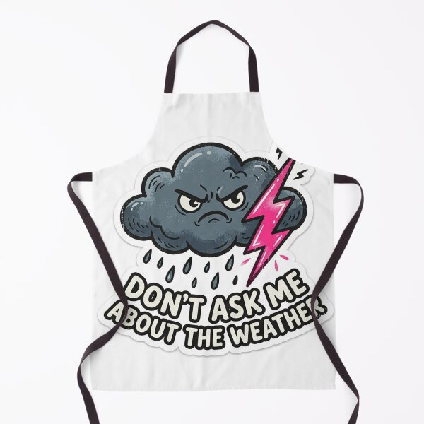 Item preview, Angry Storm Cloud Dont Ask Me About Weather designed and sold by NiceArtsPlace.