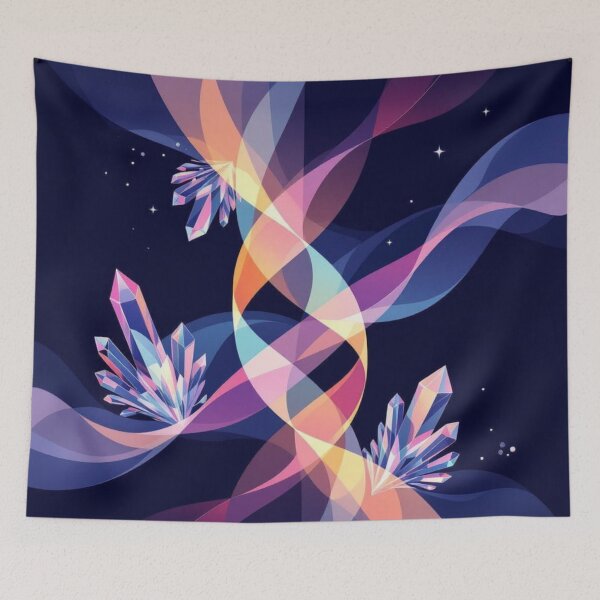 Item preview, Pastel Crystal Ribbon Twist designed and sold by Harmonic_Layers.