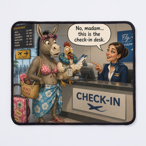 Item preview, Check in desk  designed and sold by DonkeysinBras.