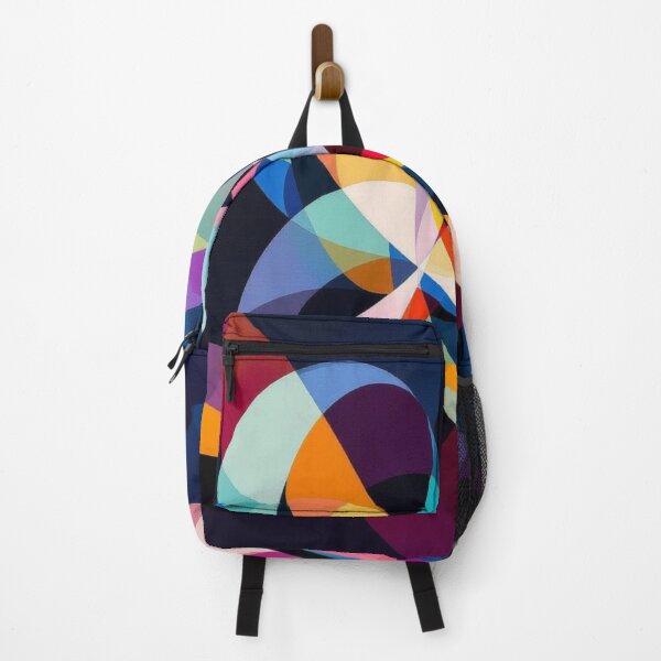 Item preview, Colorful Interlocking Arc Pattern designed and sold by Harmonic_Layers.