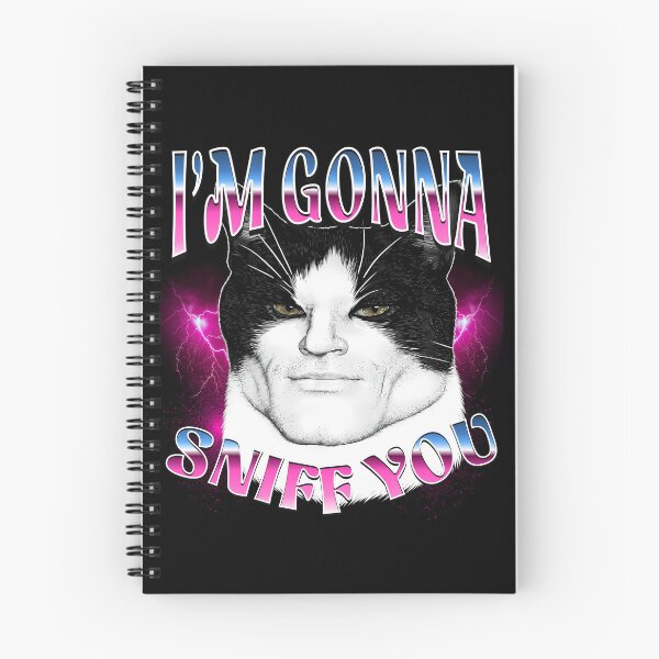 Item preview, Im Gonna Sniff You Meme Cat Lover designed and sold by mareix.