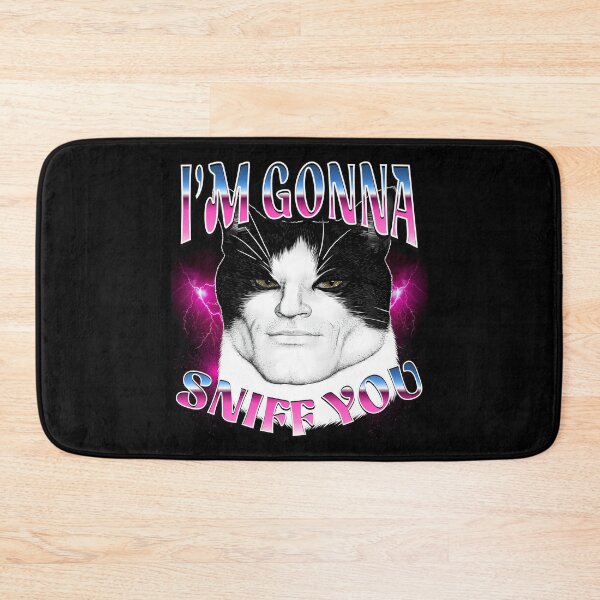 Item preview, Im Gonna Sniff You Meme Cat Lover designed and sold by mareix.