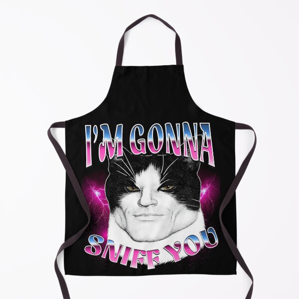 Item preview, Im Gonna Sniff You Meme Cat Lover designed and sold by mareix.