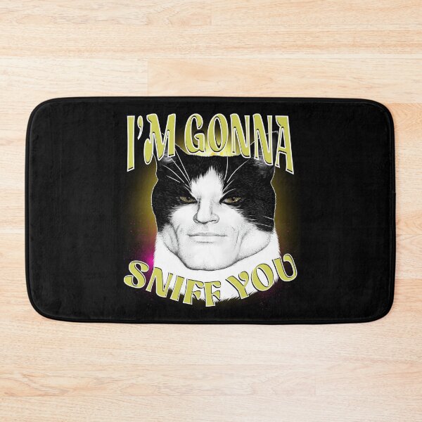 Item preview, Im Gonna Sniff You Meme Cat Lover designed and sold by mareix.