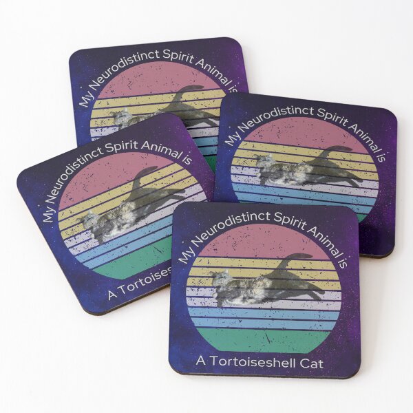 Item preview, My Neurodistinct Spirit Animal is a Tortoiseshell Cat designed and sold by Holy JM Designs.