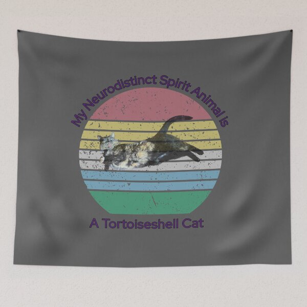 Item preview, My Neurodistinct Spirit Animal is a Tortoiseshell Cat designed and sold by Holy JM Designs.