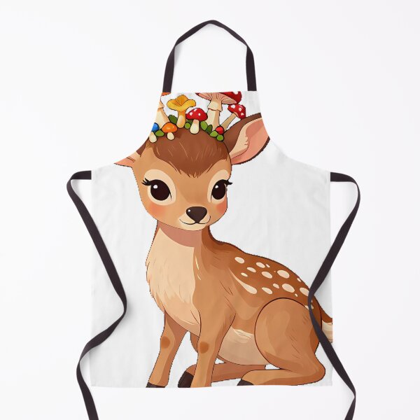 Item preview, Cervatillo con corona de setas designed and sold by pumsquare.