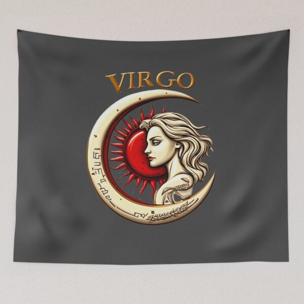 Item preview, Virgo Zodiac Celestial Seal | Elysium Echoes Icon designed and sold by Shift-Bloom.