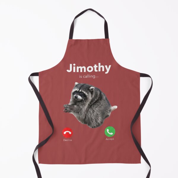 Item preview, Funny Jimothy is Calling Funny Raccoon Incoming Phone Call designed and sold by mjohnson9.
