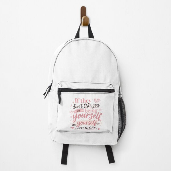 Item preview, If They Don't Like You for Being Yourself | Positive Self Love Quote Typography designed and sold by flowerpower999.