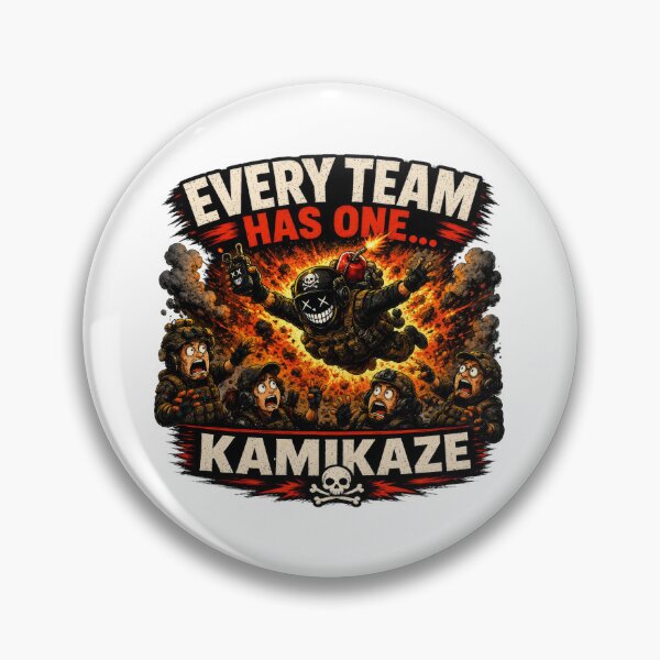 Item preview, Every Team Has One – The Kamikaze | Funny Gamer Co-Op Gaming T-Shirt designed and sold by AmaJoy Designs .