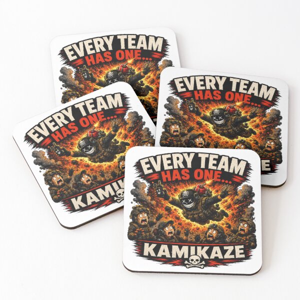 Item preview, Every Team Has One – The Kamikaze | Funny Gamer Co-Op Gaming T-Shirt designed and sold by AmaJoy Designs .