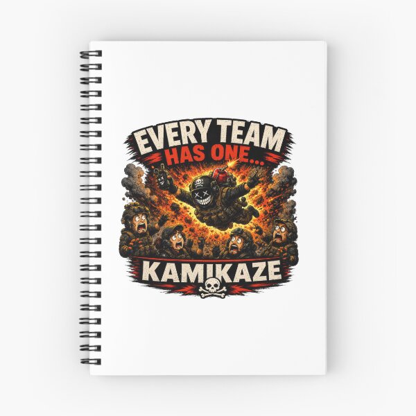 Item preview, Every Team Has One – The Kamikaze | Funny Gamer Co-Op Gaming T-Shirt designed and sold by AmaJoy Designs .