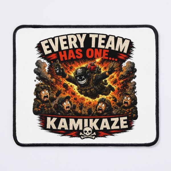 Item preview, Every Team Has One – The Kamikaze | Funny Gamer Co-Op Gaming T-Shirt designed and sold by AmaJoy Designs .