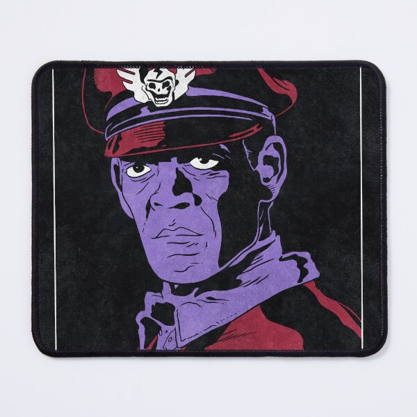 Item preview, GENERAL M. BISON - Street Fighter (Bichrome) designed and sold by FamousWeirdosRB.