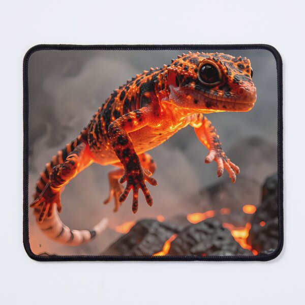 Item preview, The leap of the fire lizard designed and sold by VoidVeilStudio.