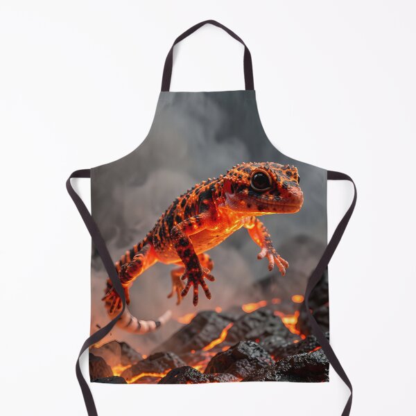 Item preview, The leap of the fire lizard designed and sold by VoidVeilStudio.