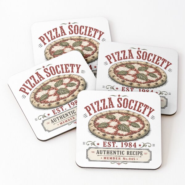 Item preview, Pizza Society | Margherita Pizza | Italian Food Gift designed and sold by Mikoff04-arts.