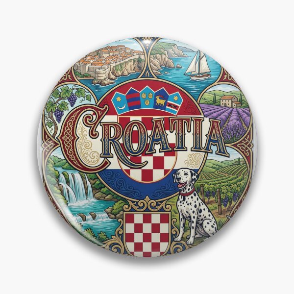 Item preview, Croatia designed and sold by FunFitsFactory.