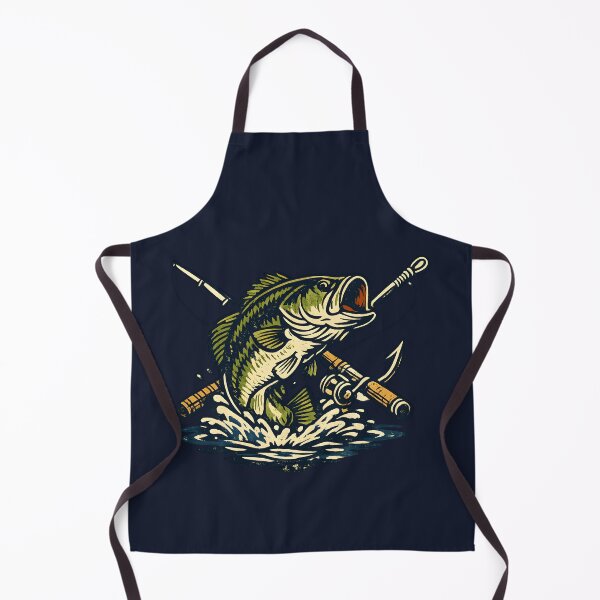 Item preview, Vintage Fishing Club Bass Fish Retro Emblem Outdoor Adventure designed and sold by Artycom.