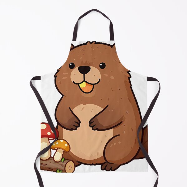 Item preview, Beaver with Mushroom Dam designed and sold by pumsquare.