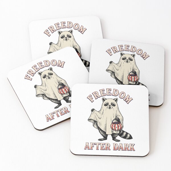 Item preview, Ghost Raccoon designed and sold by Roy & Tiffany.