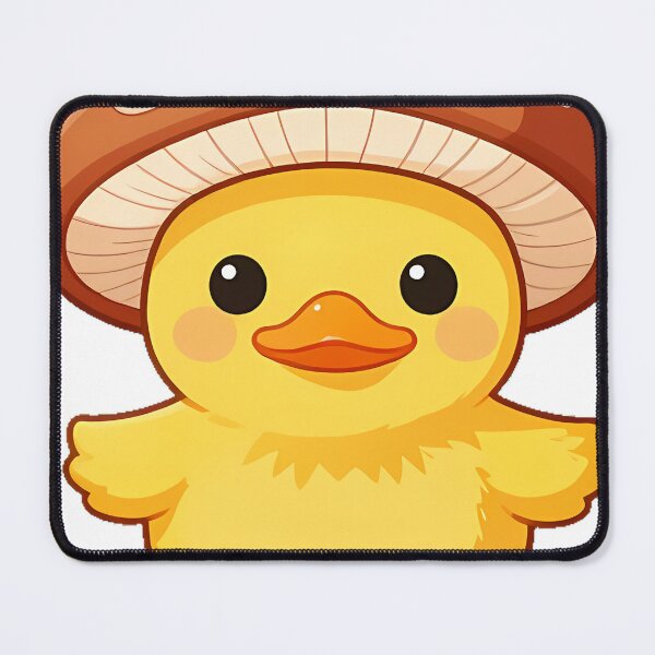 Item preview, Duckling with Mushroom Hat designed and sold by pumsquare.