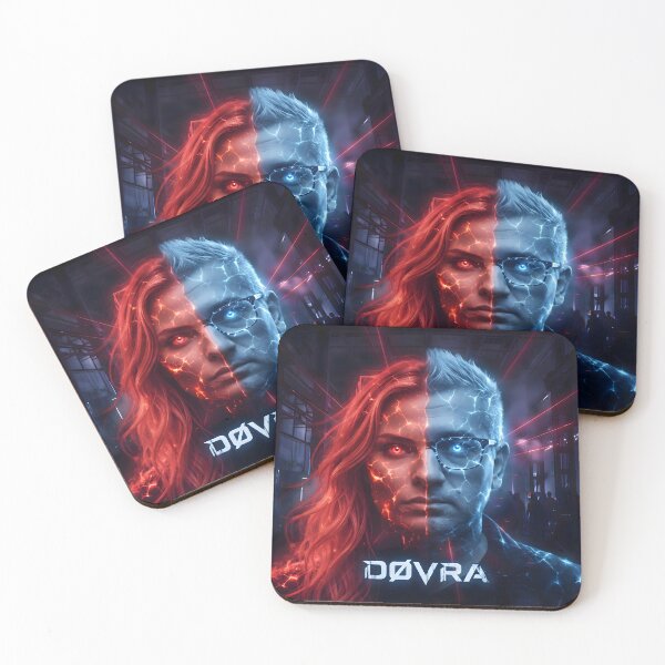 Item preview, DØVRA - Industrial Duality (Rawstyle Cyberpunk Art) designed and sold by DØVRA.