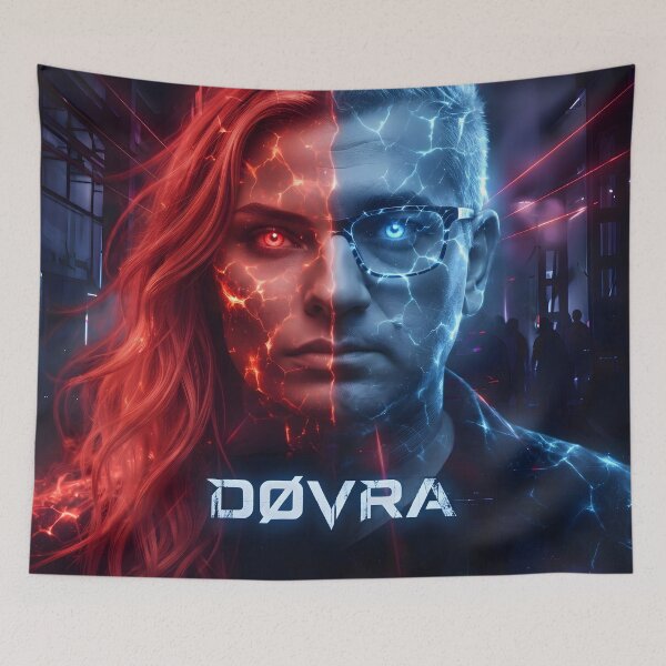 Item preview, DØVRA - Industrial Duality (Rawstyle Cyberpunk Art) designed and sold by DØVRA.