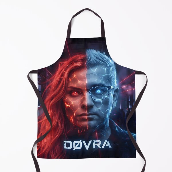 Item preview, DØVRA - Industrial Duality (Rawstyle Cyberpunk Art) designed and sold by DØVRA.